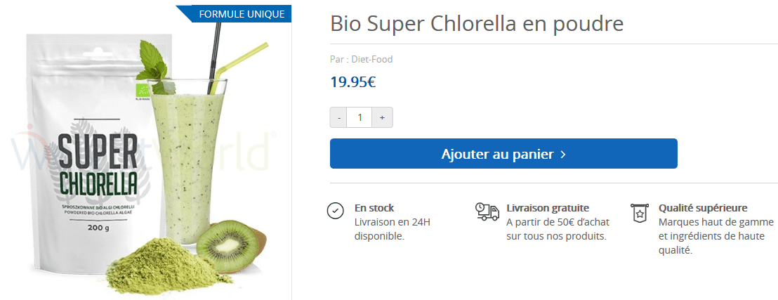 acheter chlorella